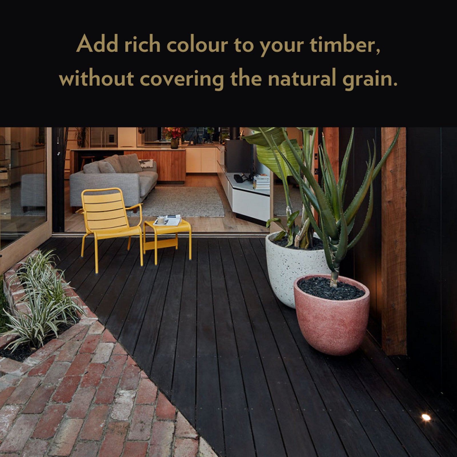 Feast Watson Black Japan Solvent Based Decking Stain 2L