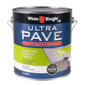White Knight Ultra Pave 4L White Heavy Duty Garage Floor Paint - Oil Based, Outdoor