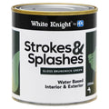 White Knight Strokes And Splashes Paint 250ml Brunswick Green