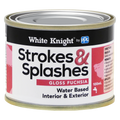 White Knight Strokes & Splashes 100ml Fuchsia Gloss Water-Based Craft Paint