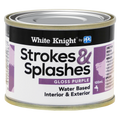 White Knight 100ml Purple Strokes & Splashes Water-Based Gloss Paint