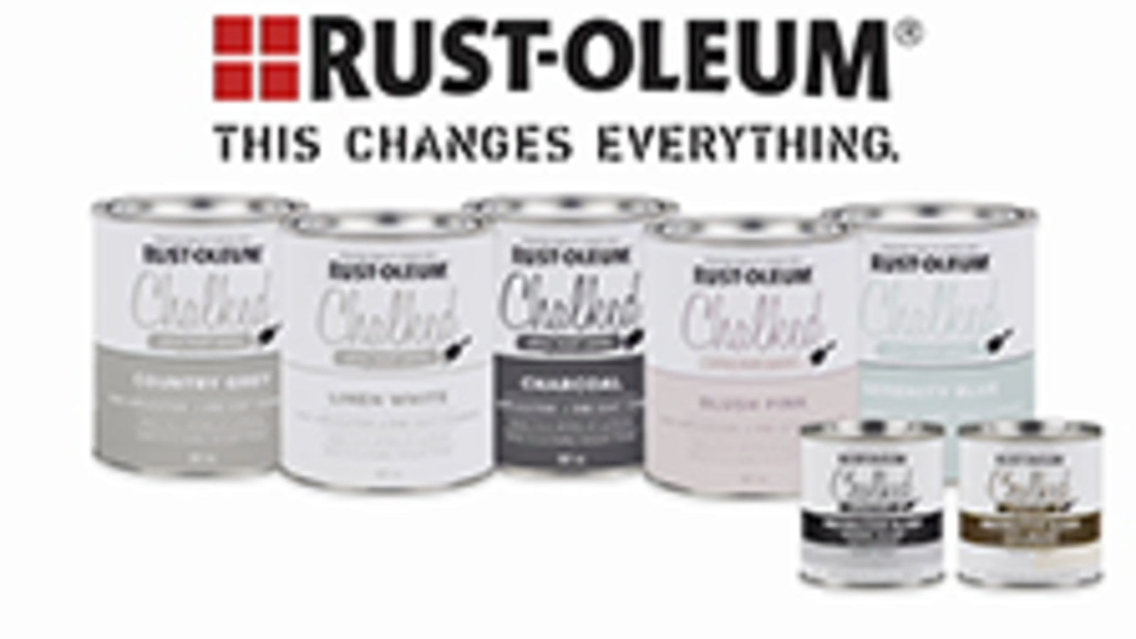 Rust-Oleum Chalked Ultra Matt Paint Light Tint Base 887ml - Tintable One-Coat Furniture Paint