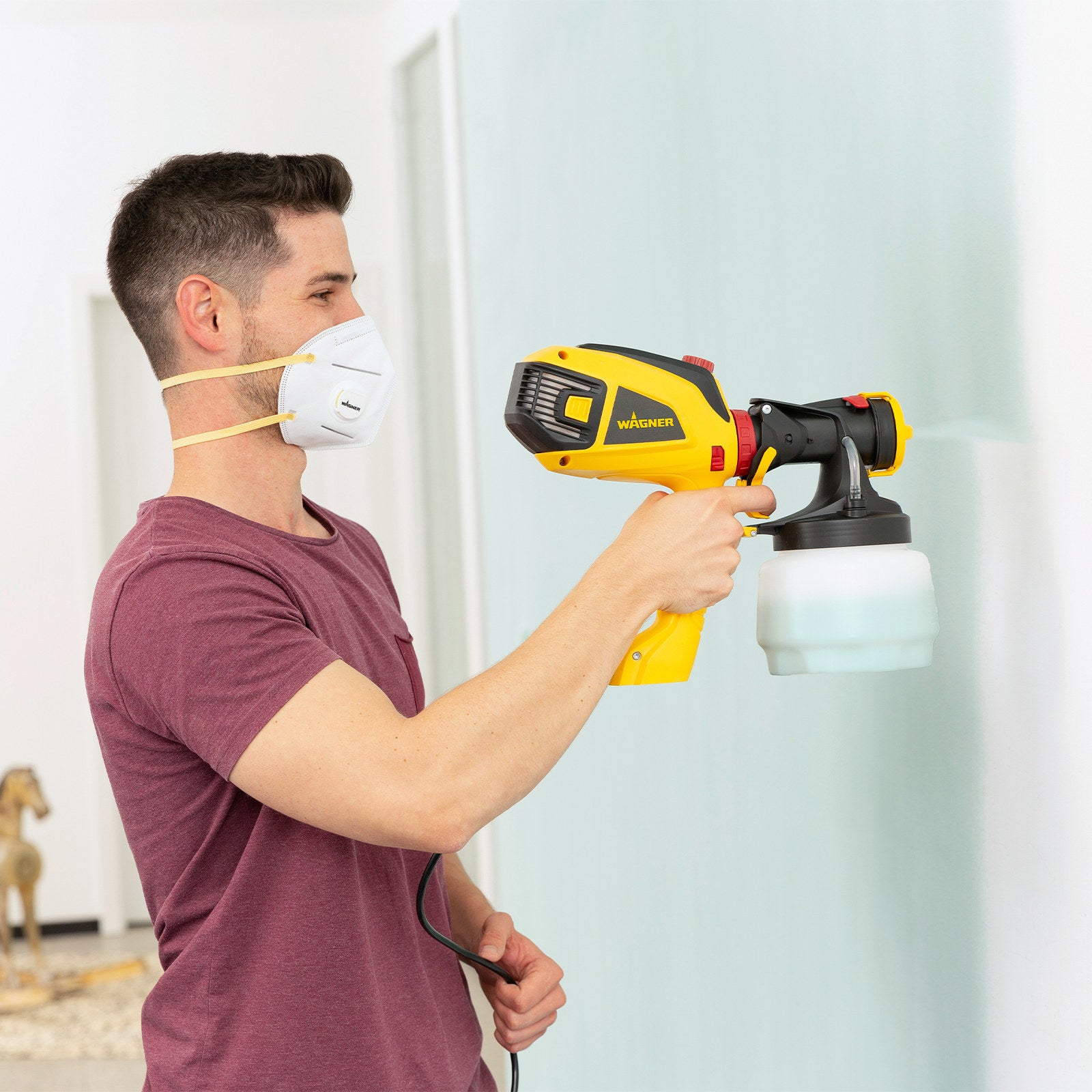 Wagner Flexio 590 Complete Paint Sprayer Kit 660W 1300ml with Case