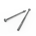 Zenith M12 x 400mm Hot Dip Galvanised Cup Head Bolt & Nut - Each