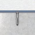 Ramset EasyDrive 6 x 55mm Masonry Anchor, Carbon Steel & Nylon, 4 Pack