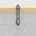 Ramset DynaBolt Plus 12 x 100mm Galvanised Hex Nut Masonry Anchor