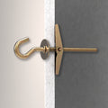 Ramset Gold Spring Toggle With Cup Hook - 2 Pack, Gold Passivated Steel Cavity Fixing