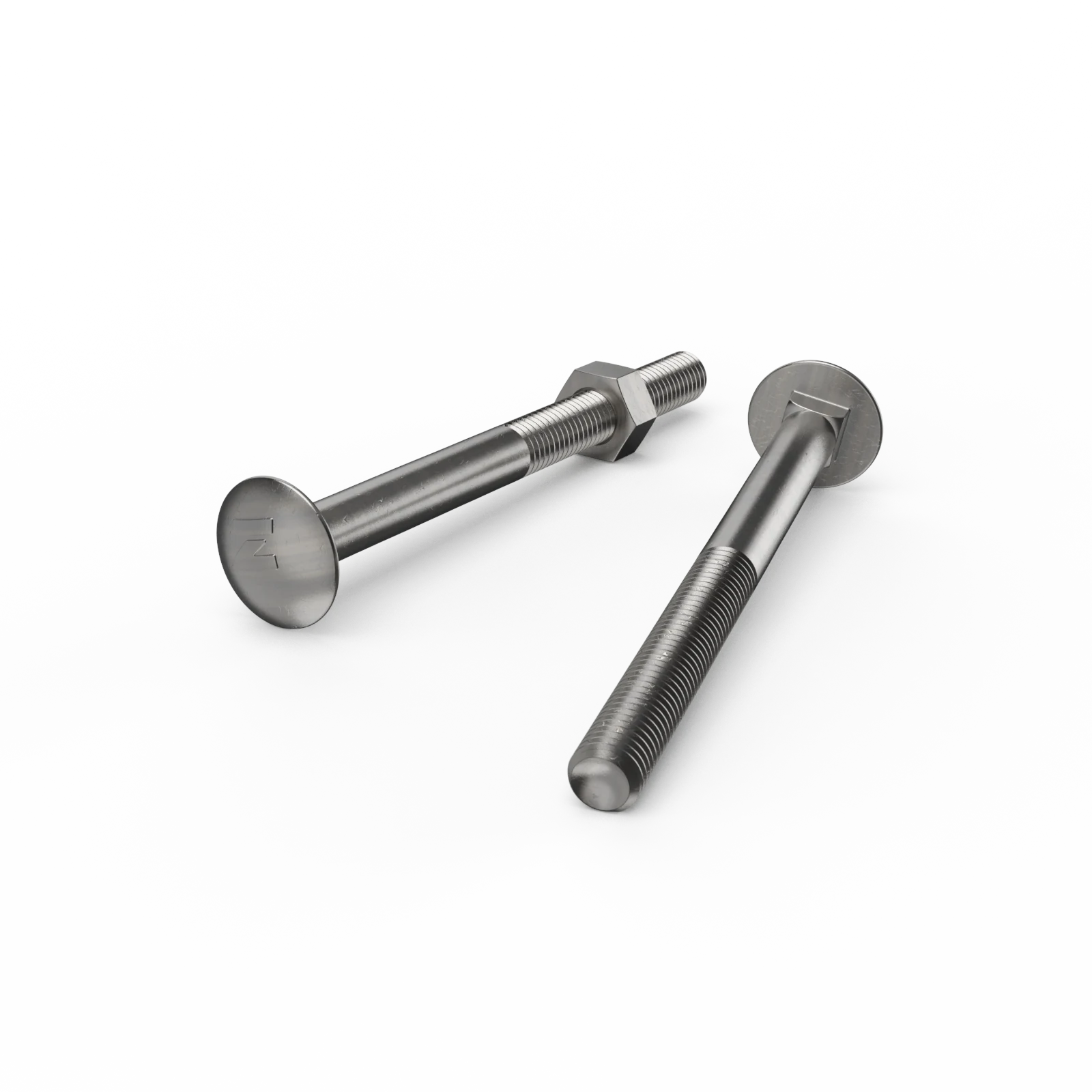 Zenith M10 x 120mm Stainless Steel 304 Cup Head Bolt and Nut
