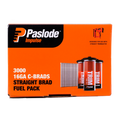Paslode 38 x 1.6mm 16 Gauge Galvanised C38 Impulse Brads - 3000 Pack