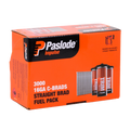 Paslode 65 x 1.6mm C65 Impulse Brad With Fuel - 3000 Pack, Galvanised 16G