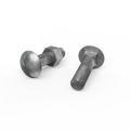 Zenith M16 x 65mm Hot Dip Galvanised Cup Head Bolt & Nut - 4.6 Grade Steel