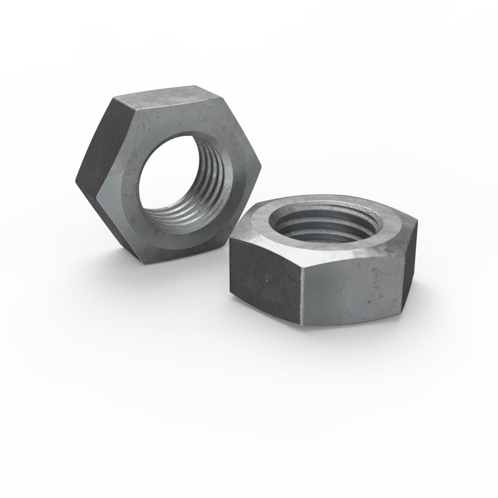 Zenith M16 Hot Dip Galvanised Hex Nut - 4.6 Grade Steel