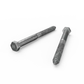 Zenith M12 x 150mm Hot Dip Galvanised Hex Head Coach Screw - Coarse Thread