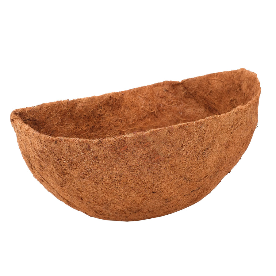 Brunnings 40cm Moulded Aquaguard Wall Basket Liner - Co-Co Fibre