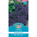 Mr Fothergill's Lobelia Crystal Palace Flower Seeds - Deep Blue Edging Annual, 15cm