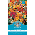 Mr Fothergill's Nemesia Carnival Mixed Flower Seeds - Bright Half-Hardy Annual, 25cm