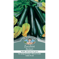 Mr Fothergill's Blackjack Zucchini Seeds - Prolific Dark Green Bush Variety