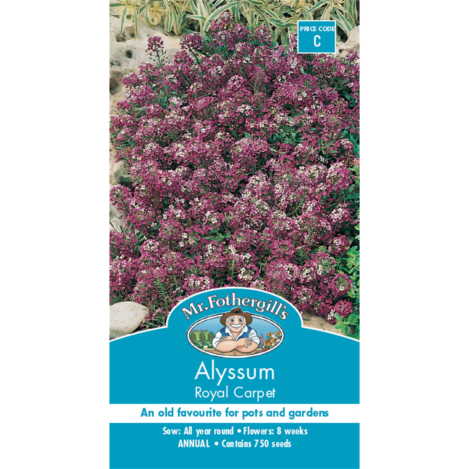 Mr Fothergill's Royal Carpet Alyssum Flower Seeds