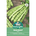 Mr Fothergill's Dwarf Bean Plazza Seeds, Compact High-Yielding Stringless