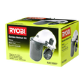 Ryobi Garden Helmet Kit with Visor & Earmuffs, White & Black
