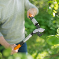 Fiskars PowerGearX Small Bypass Lopper, Corrosion-Resistant Steel, Gear Driven