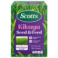 Scotts Lawn Builder 1.4kg Seed & Feed Kikuyu Lawn Seed, Drought Tolerant Warm Season Grass, Covers 50sqm