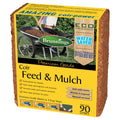 Brunnings 90L Mega Coir Feed & Mulch Block with Slow Release Fertiliser