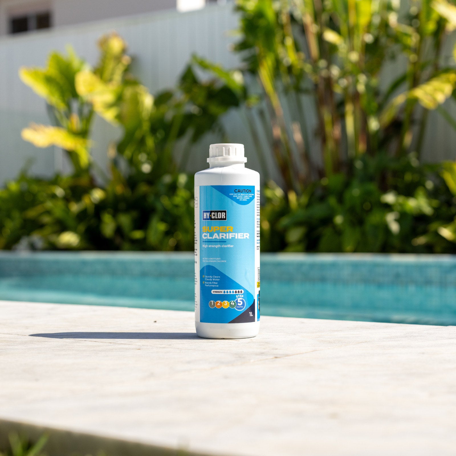 Hy-Clor CloudOut Super Clarifier 1L High-Strength Poly Aluminium Chloride