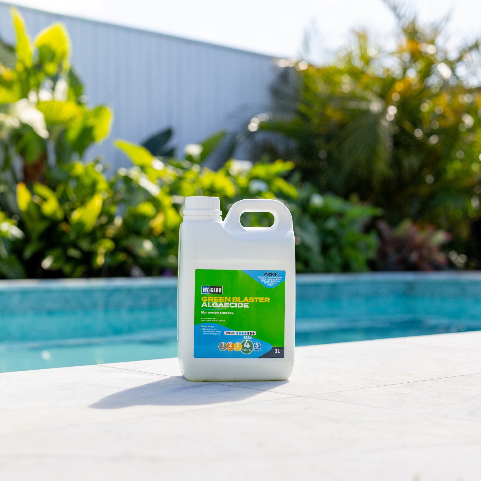 Hy-Clor Green Blaster High Strength Algaecide 2.1L Liquid