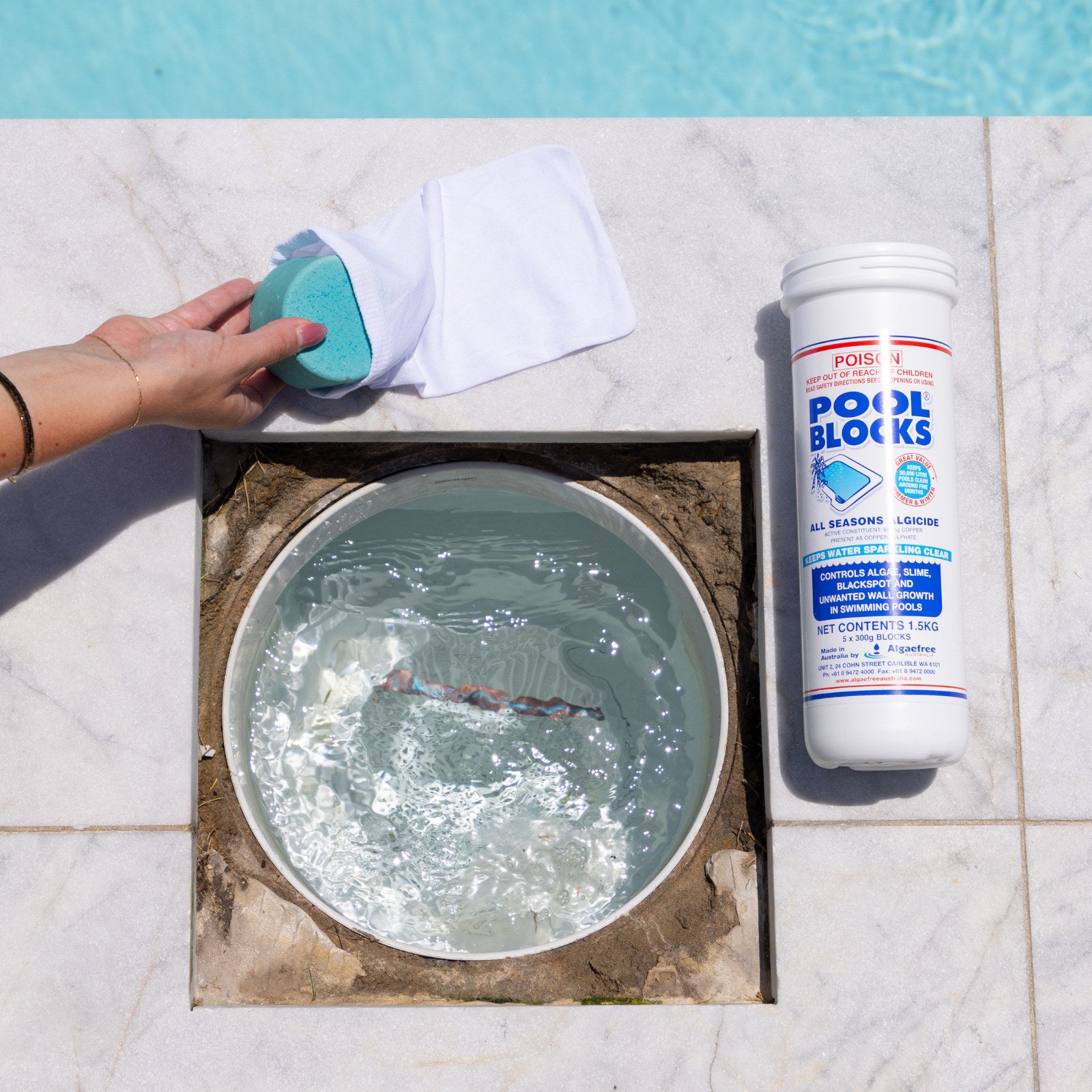 Algaefree 1.5kg Copper Sulphate Pool Blocks