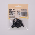 Pope 4mm Threaded Barbed Adaptor Polypropylene - 10 Pack