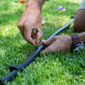 Holman 13mm x 1m Drip Irrigation Tube - Black LDPE Pre-Cut Poly Pipe