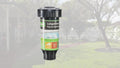 Holman 50mm Longstream Full Circle Rotating Pop Up Sprinkler - 15mm BSP, 800 kPa, Black