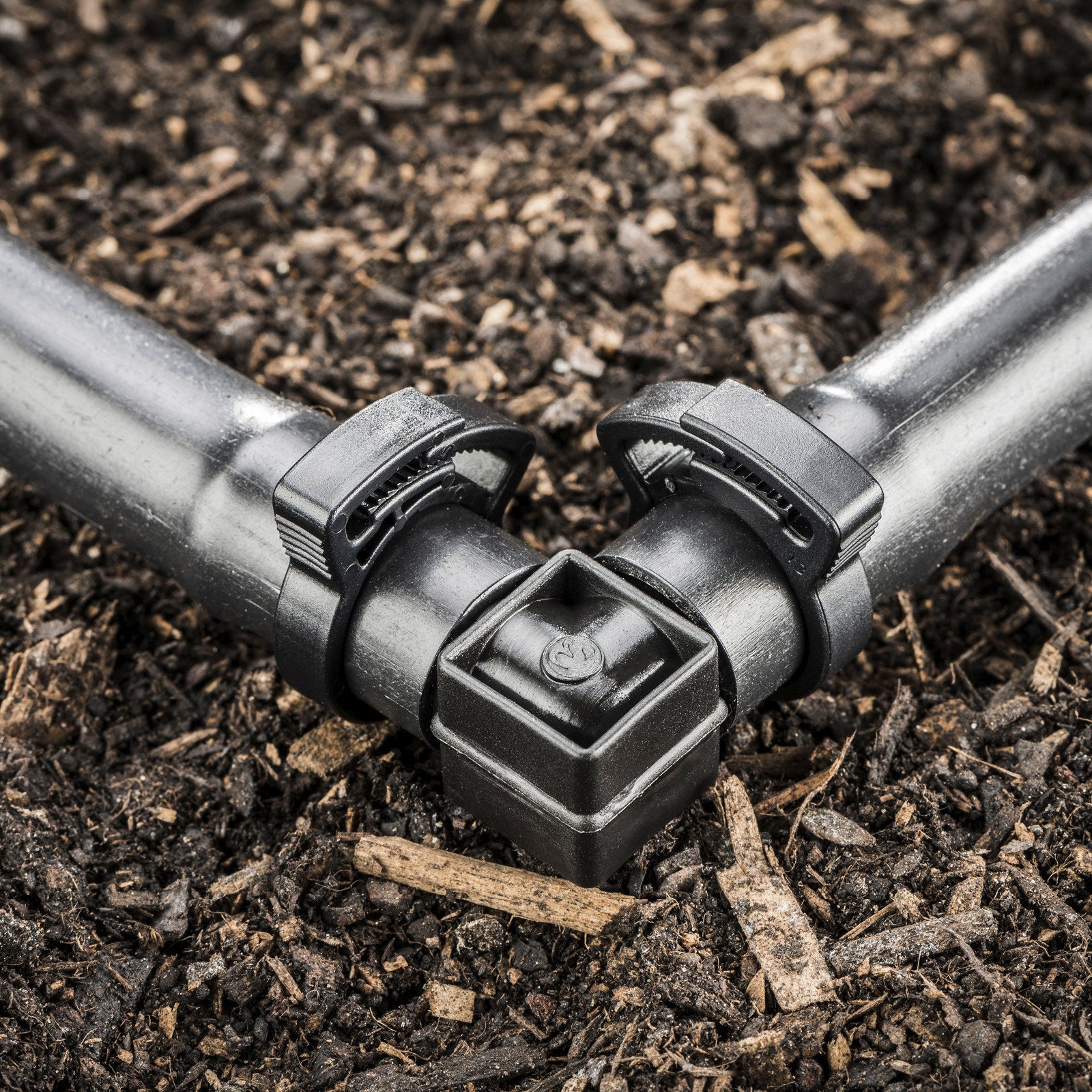 Pope 13mm Poly Barbed Elbow - Black Right-Angle Irrigation Fitting, 1000kPa