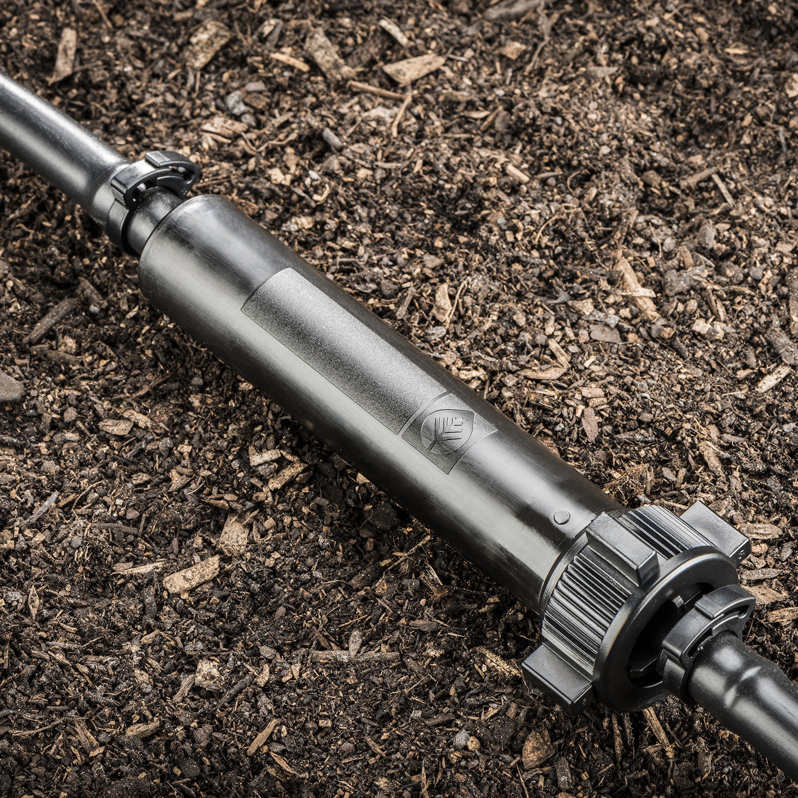 Pope 13mm In-Line Barbed Filter - Black Poly Drip Irrigation, 1000kPa
