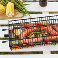 Matador Adjustable Rotisserie Basket - Stainless Steel Open Mesh for Even Cooking