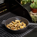 Matador Enamelled Cast Iron Skillet 25.6cm - Dual Handle BBQ & Kitchen Pan