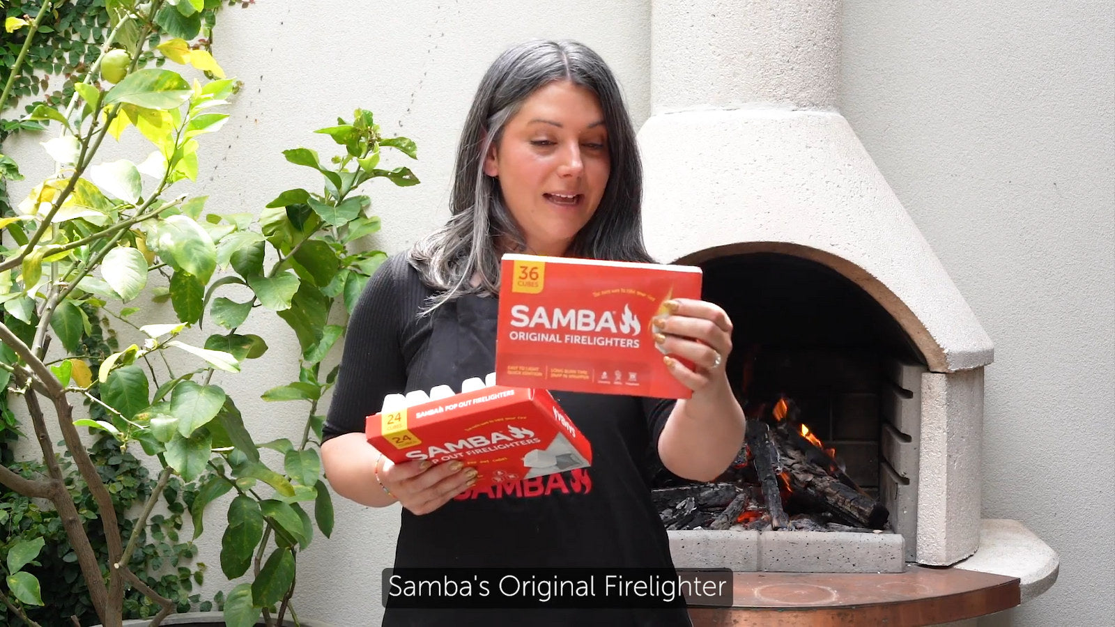 Samba Pop Out Firelighters 24 Pack Individually Sealed Fire Starters