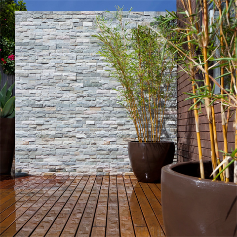 Decor8 Tiles Hotham Large Panel Stone 600 x 150mm 6 Pack Water Resistant
