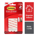 Command Medium White Adhesive Refill Strips 1.3kg - 9 Pack
