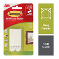 Command Medium White Picture Hanging Strips - 4 Pack, Damage-Free