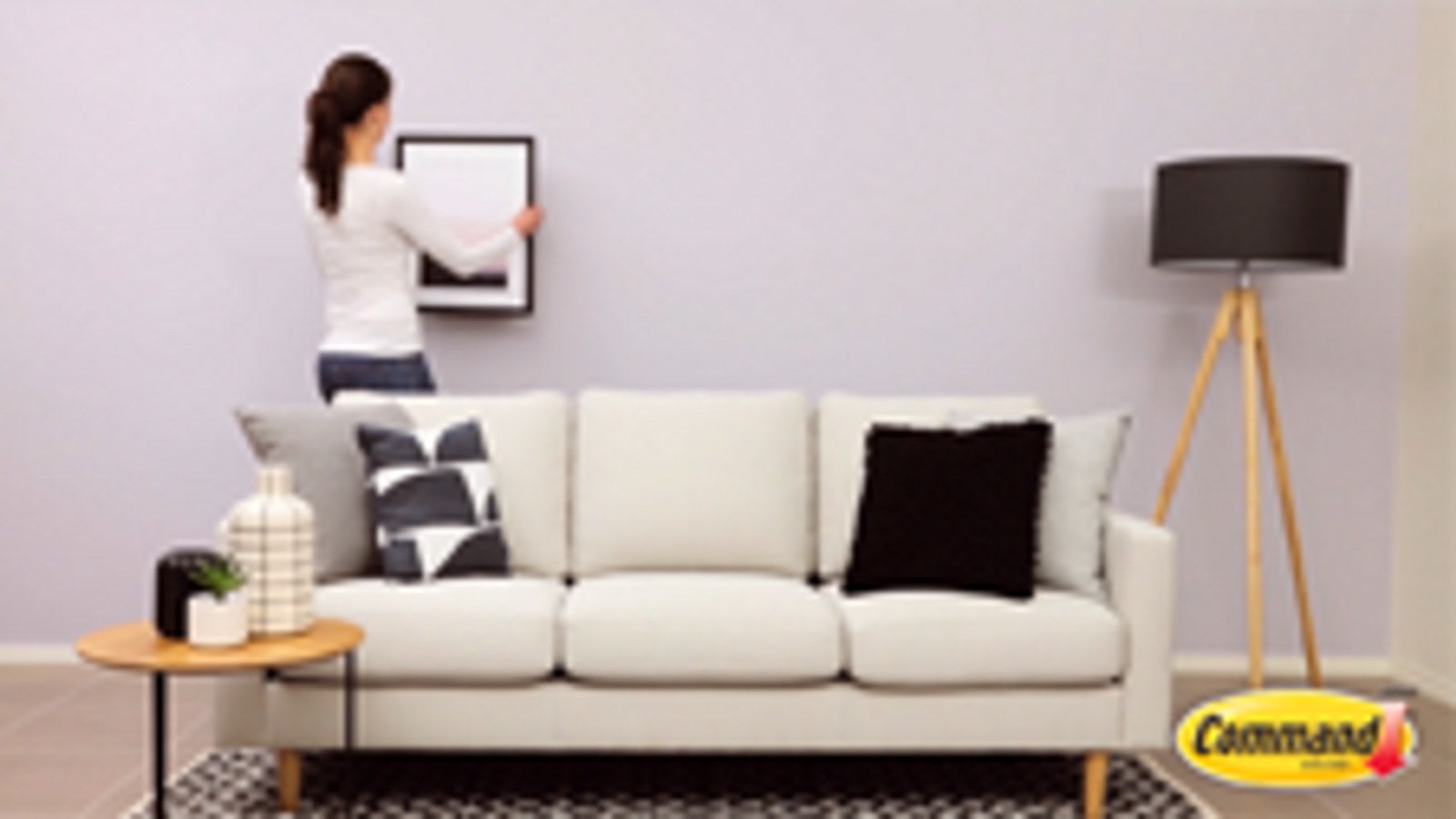 Command Medium White Adhesive Picture Hanging Strips - 9 Pack Damage-Free