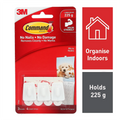 Command White Adhesive Micro Hooks, 225g, 3 Pack