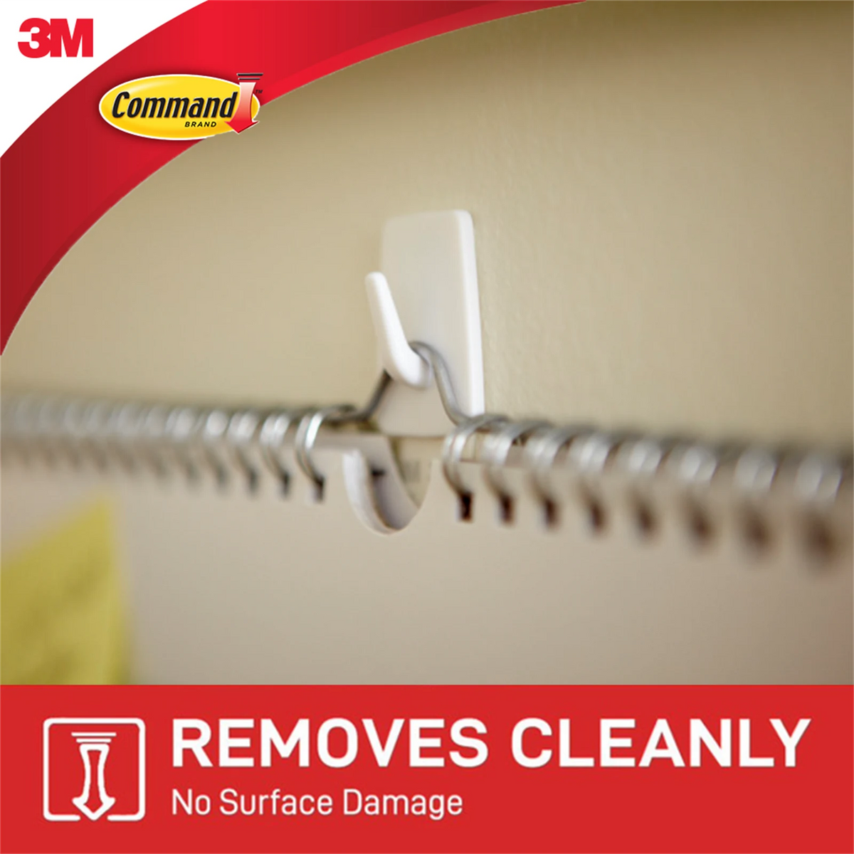 Command White Adhesive Micro Hooks, 225g, 3 Pack