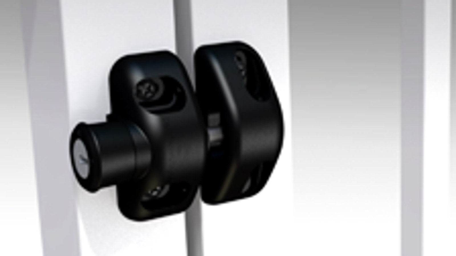 MagnaLatch 100mm Side Pull Lockable Pool Gate Latch, Engineered Polymer