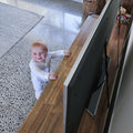 Dreambaby Child Safety Flat Screen TV Saver - Adjustable, Woven Fabric and Metal, Black
