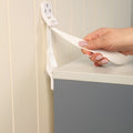 Dreambaby Furniture Wall Safety Strap 2 Pack White Anti-Tip Anchor