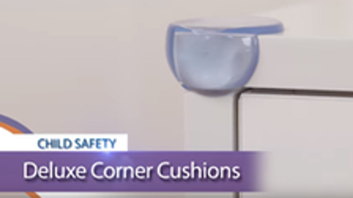 Dreambaby Deluxe Corner Cushions 4 Pack Clear PVC Furniture Protectors