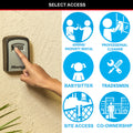 Master Lock Wall Mounted Combination Key Safe 5401DAU