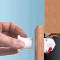 Dreambaby Child Safety Mag Lock 4 Magnetic Lock System with 1 Key, White ABS